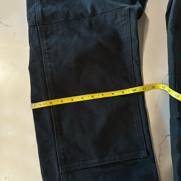 Carhartt Black Double Knee Overalls - Picture 6 of 8